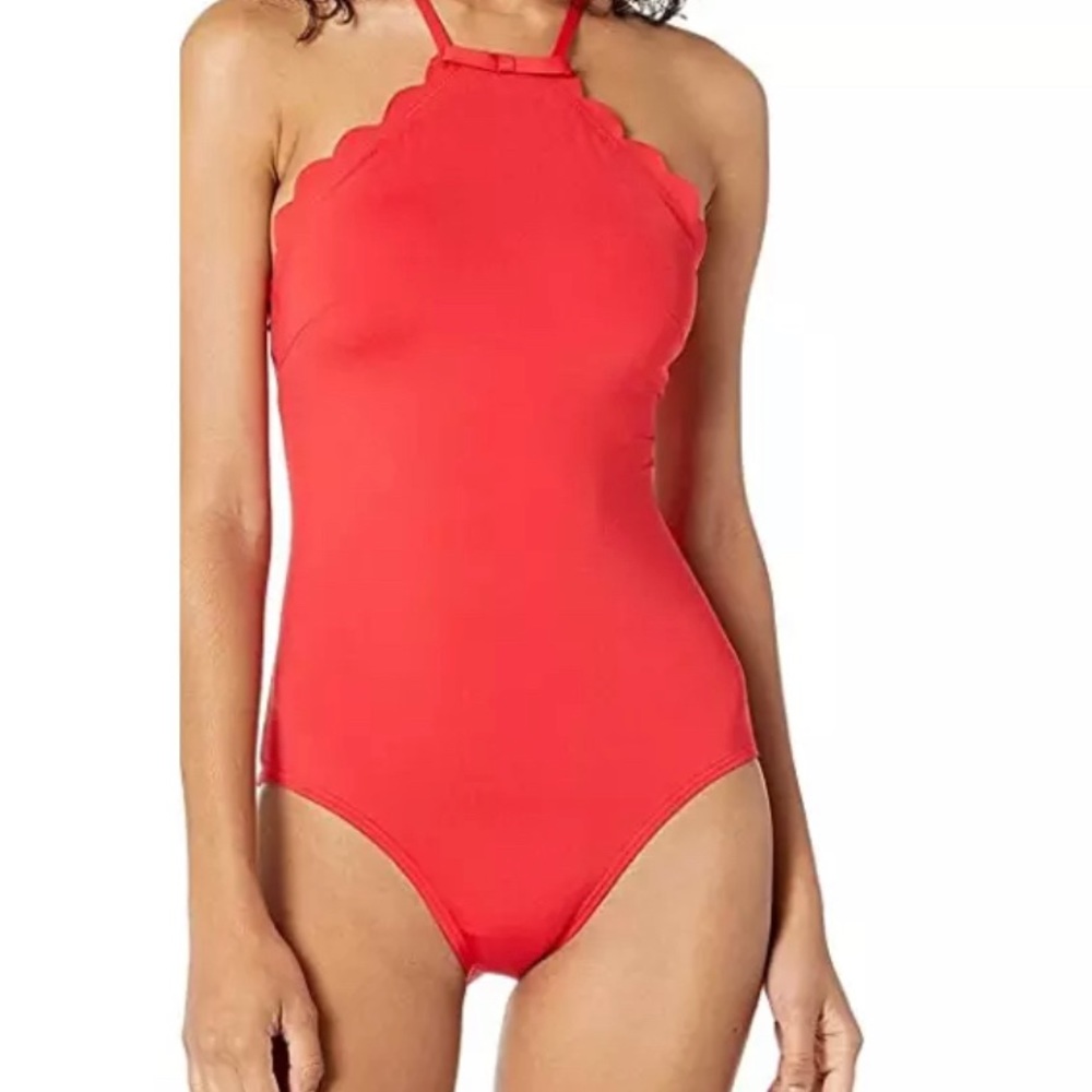 Kate Spade - One Piece Swimsuit | Small Rosa Red ✨
